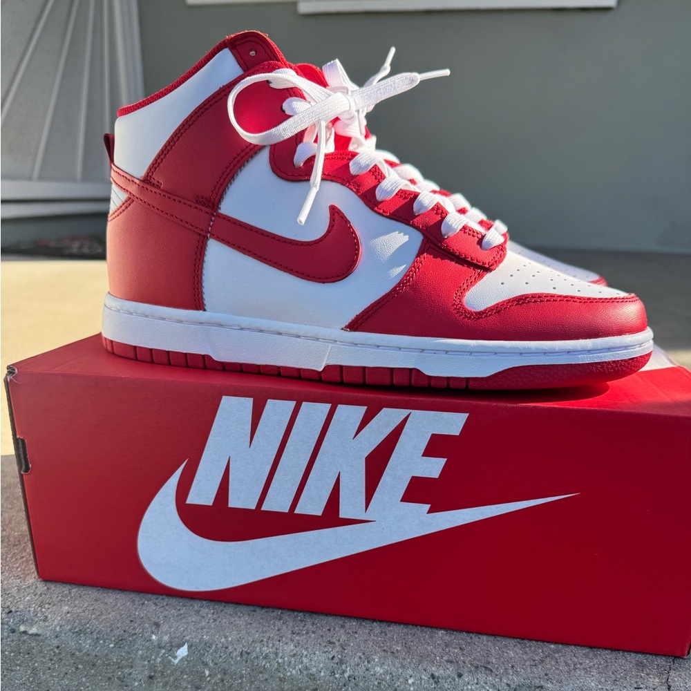 Nike Dunk High University Red/White